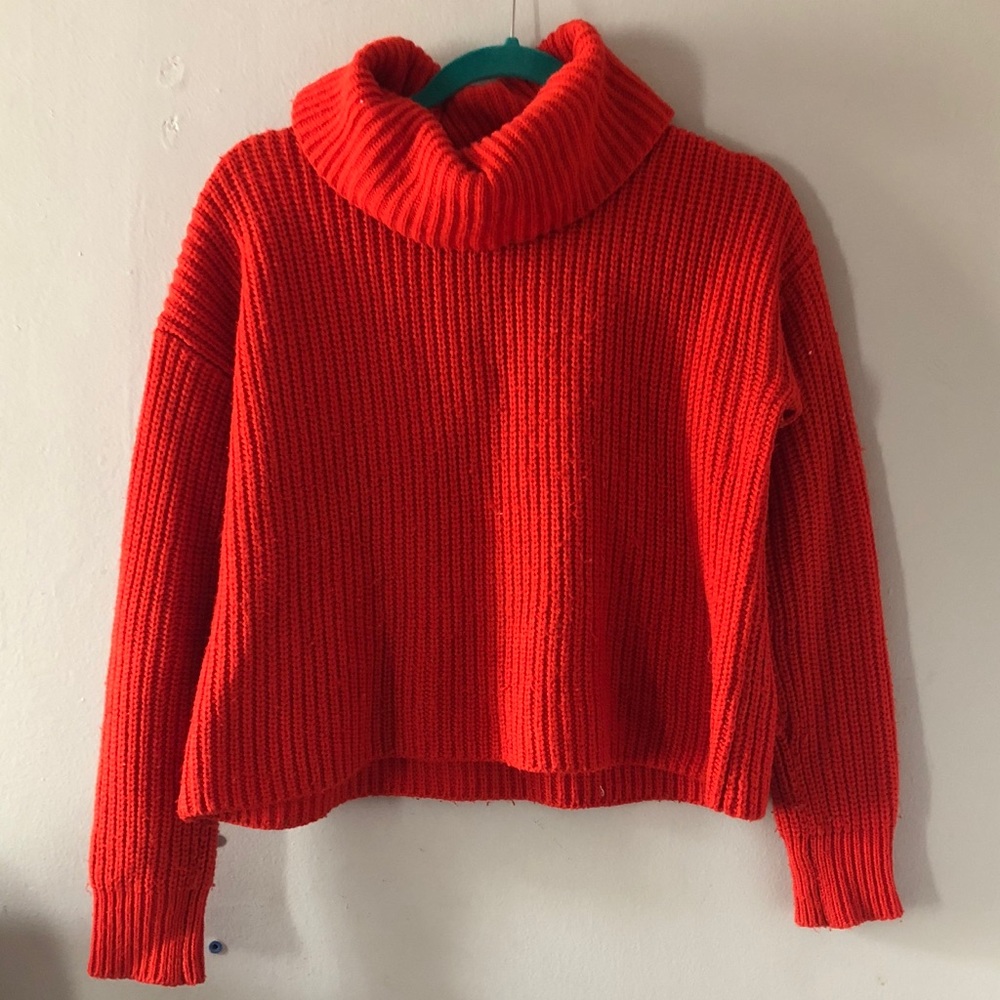 Warm Turetleneck Sweater